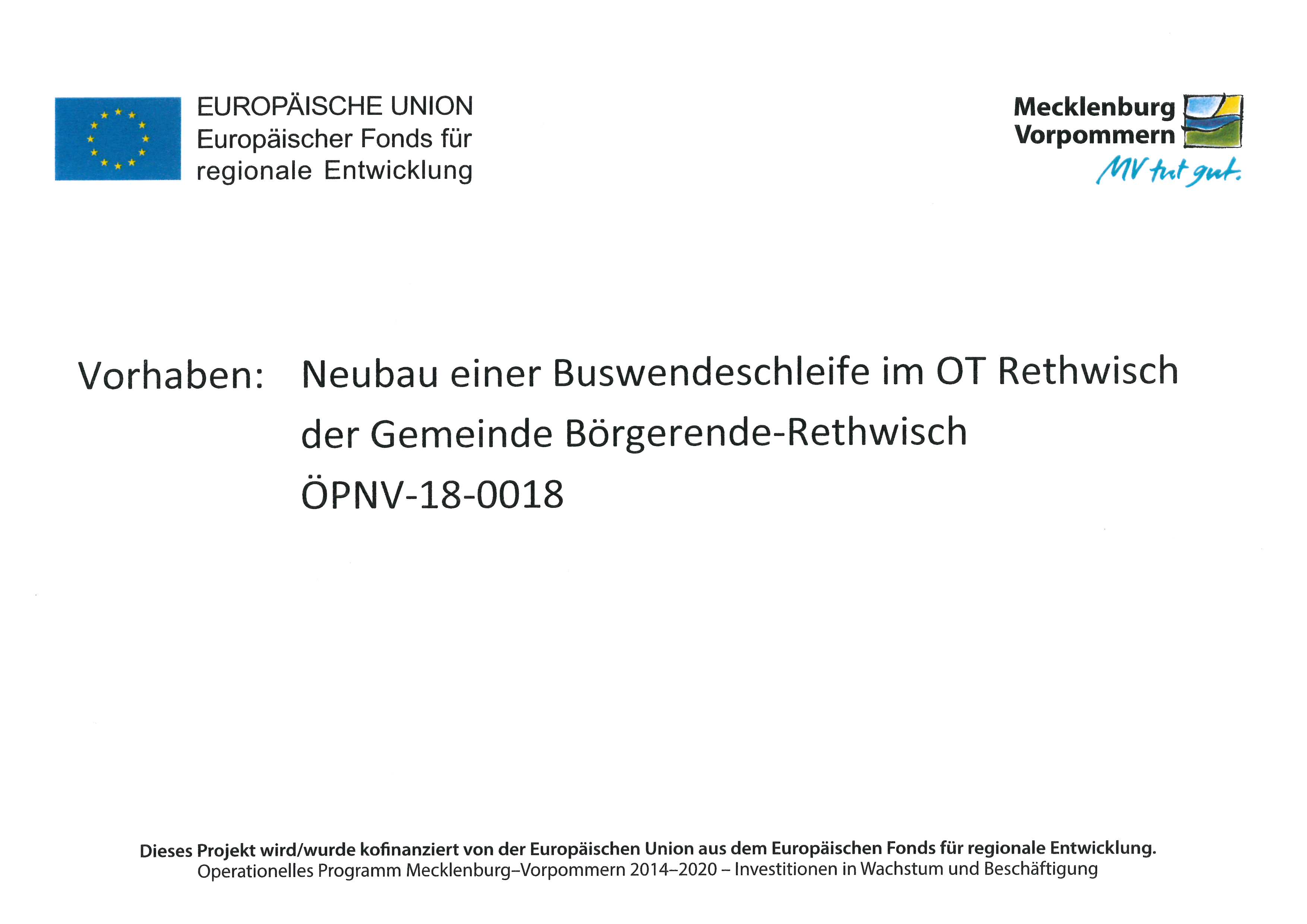 Hinweisschild Buswendeschleife
